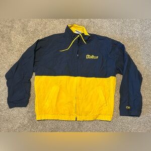 Vintage Crable Sportswear Size L Notre Dame WindBreaker Lined Jacket NCAA